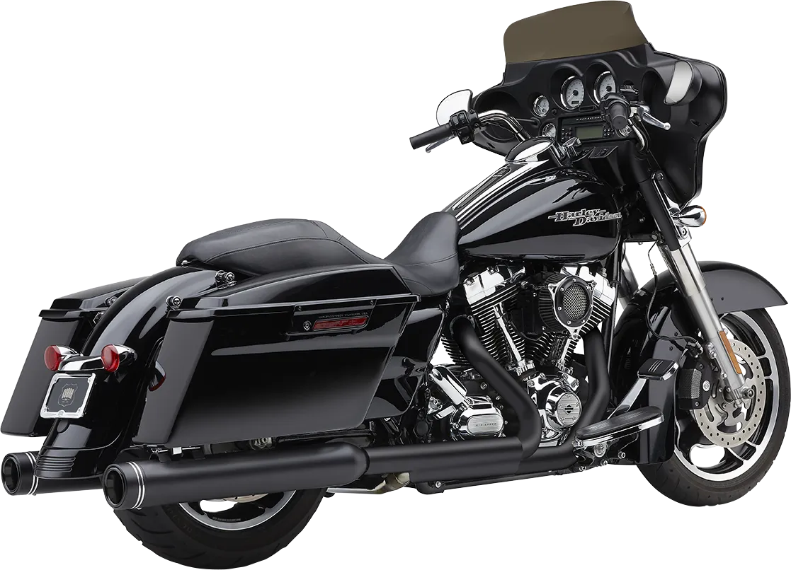 1801-1504 - COBRA 4" NH Series Mufflers - Black 6276RB