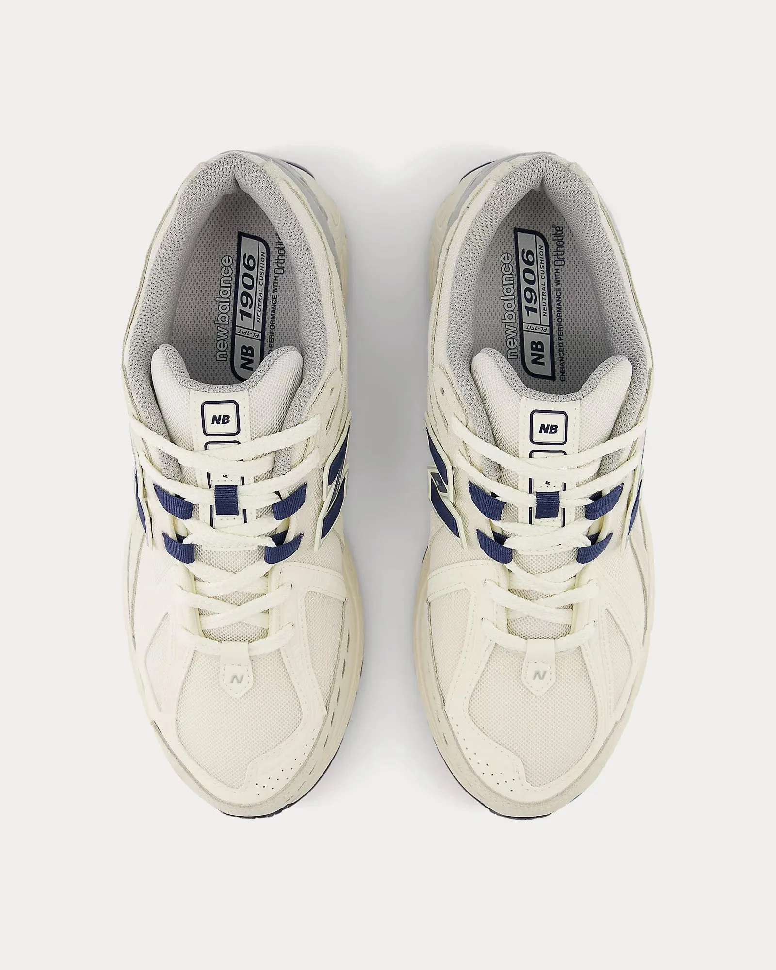 1906r Angora / NB Navy / Concrete Low Top Sneakers