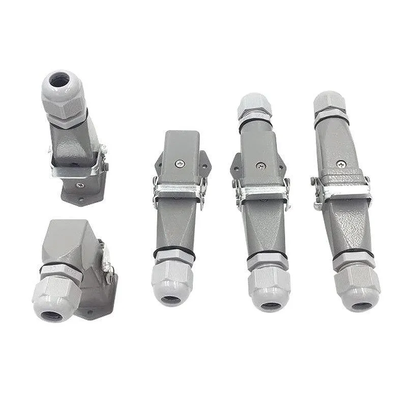 1PCS Heavy duty connector 4core - 8core 10A Rectangular aviation plug