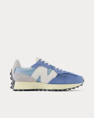 327 Blue Laguna / Chrome Blue Low Top Sneakers
