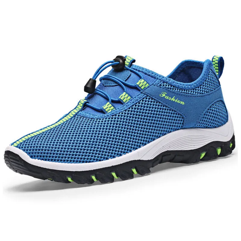 Breathable Casual Lace-Up Platform Loafers