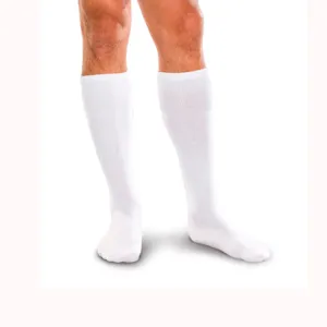 Corresport Sock 15-20 MMHG White Medium - One Pair (#19731)