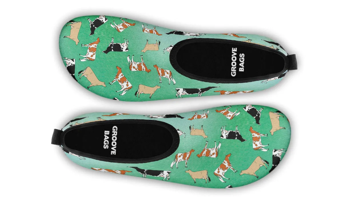 Cow Lovers Aqua Barefoot Shoes