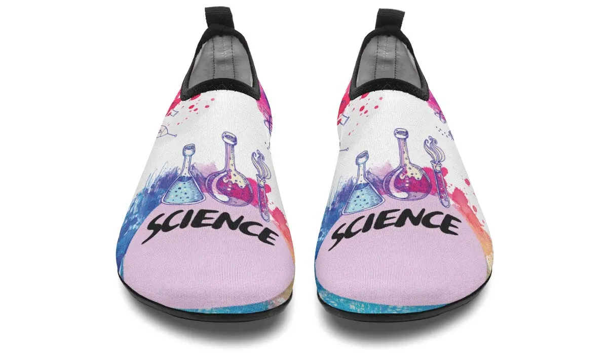 Doodle Style Science Aqua Barefoot Shoes