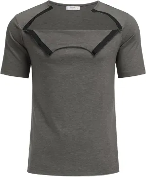 Dyeek Chemo for Shirt Port Access Chemotherapy Must Haves Tear Away Side Snap Short Sleeve Post Shoulder Surgery Shirts