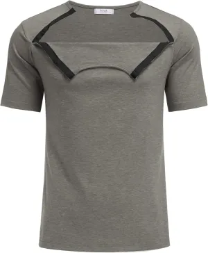 Dyeek Chemo for Shirt Port Access Chemotherapy Must Haves Tear Away Side Snap Short Sleeve Post Shoulder Surgery Shirts