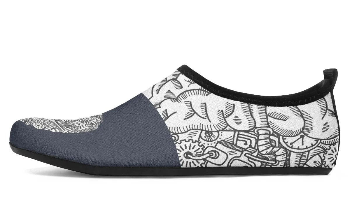 Engineering Brain Aqua Barefoot Shoes