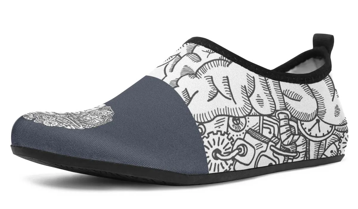 Engineering Brain Aqua Barefoot Shoes