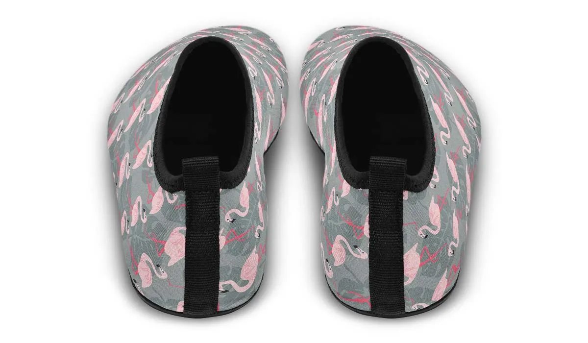 Fancy Flamingos Aqua Barefoot Shoes