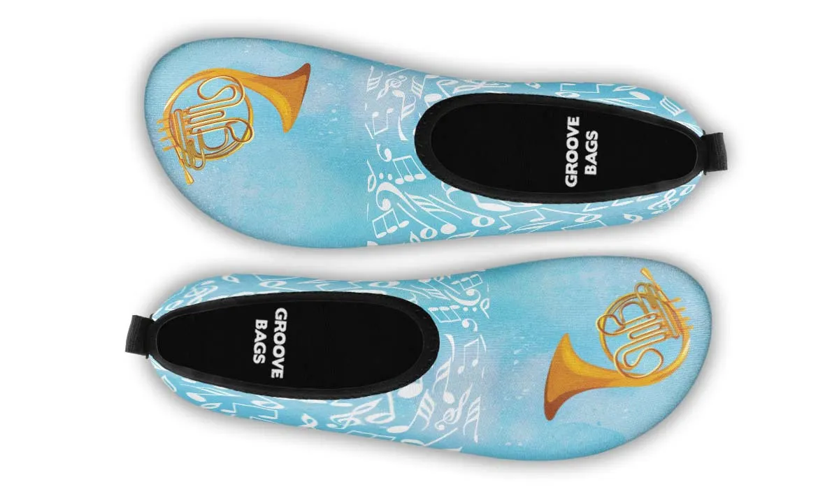 French Horn Aqua Barefoot Shoes
