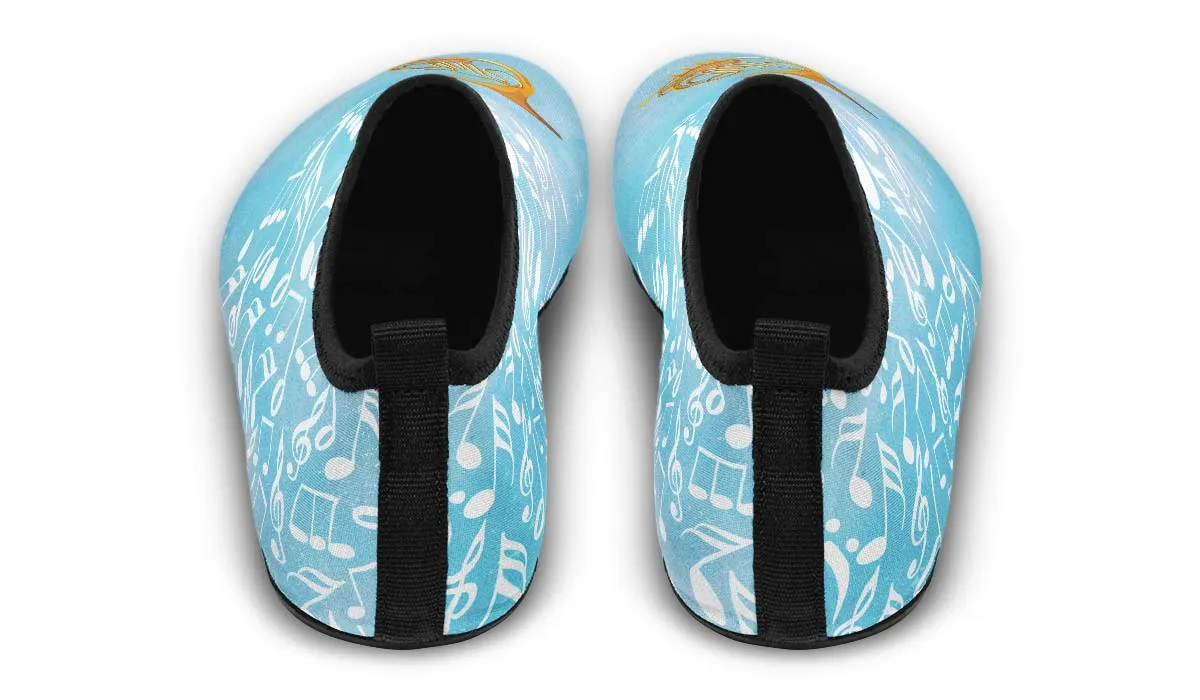 French Horn Aqua Barefoot Shoes