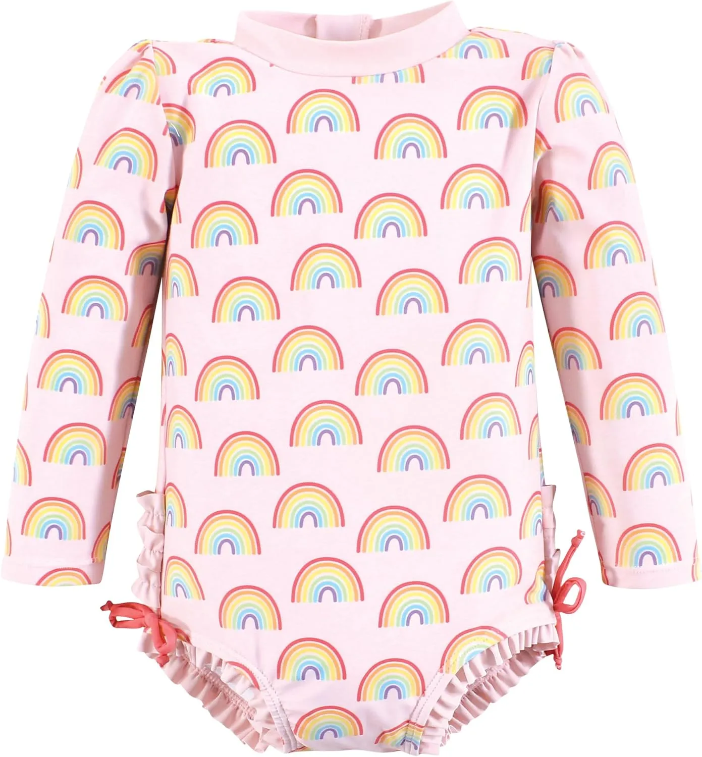 Hudson Baby Girls' Baby and Toddler Swimsuit