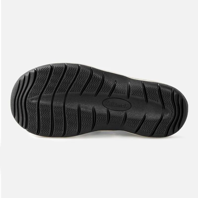 Knixmax Damen Geschlossene Zehensandalen Blau Wide Fit Sport Sommerschuhe (Upgrade Version)