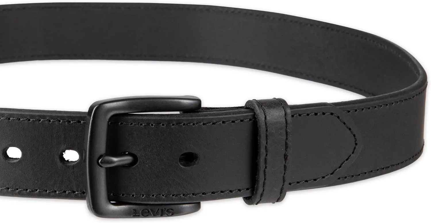 Levi??s Men??s Casual Everyday Leather Jean Belt