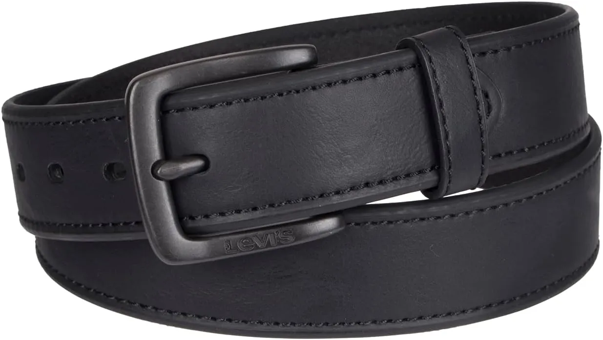 Levi??s Men??s Casual Everyday Leather Jean Belt