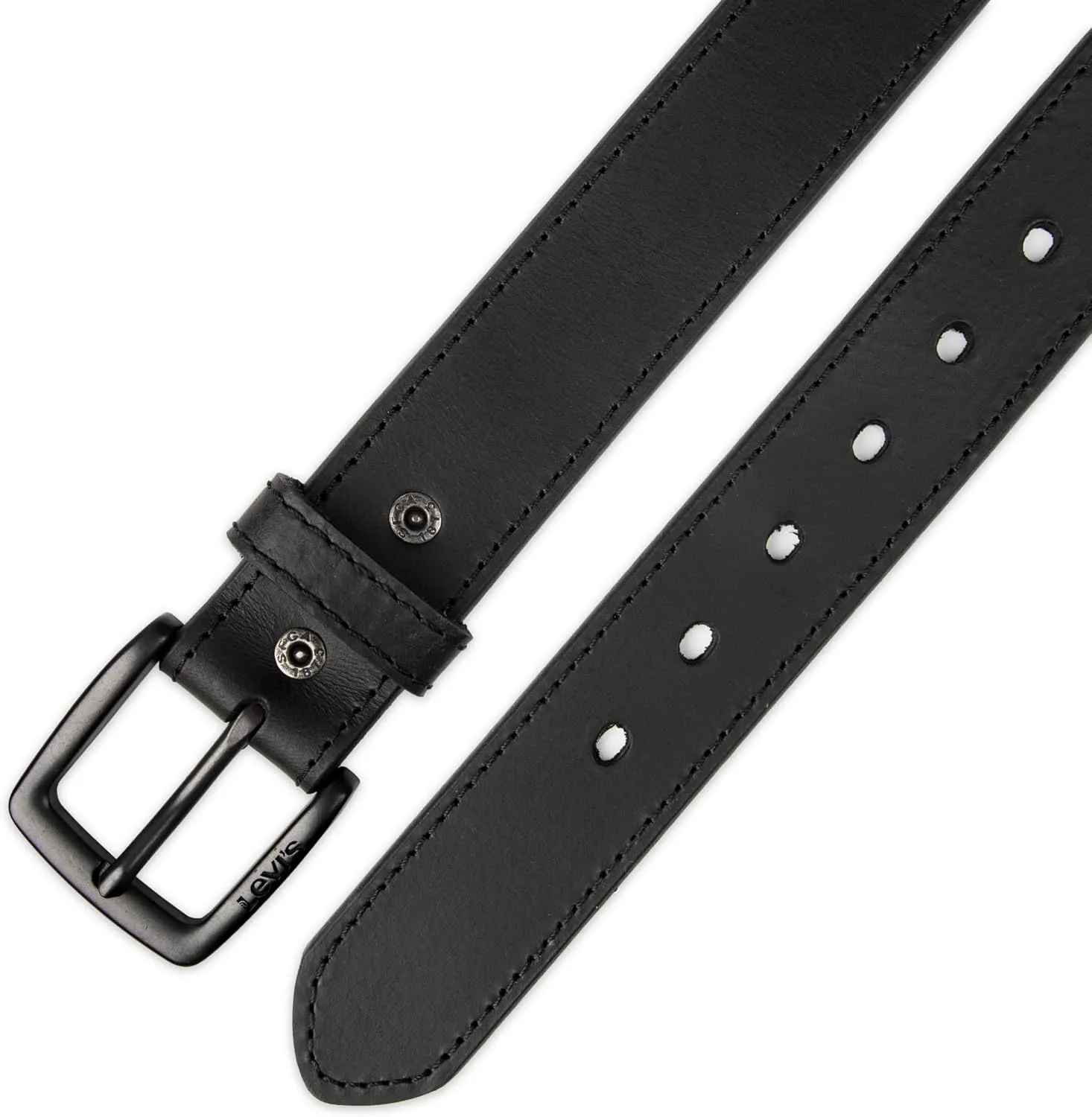 Levi??s Men??s Casual Everyday Leather Jean Belt