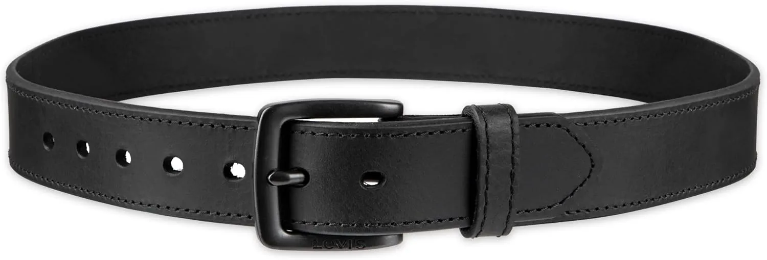 Levi??s Men??s Casual Everyday Leather Jean Belt