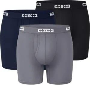 Men's Underwear Micro Modal 3 Pack Boxer Briefs Open Fly