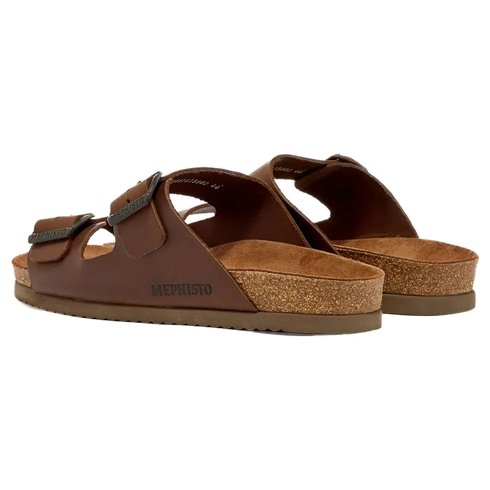 Mephisto Nerio Full Grain Leather Men's Slide Sandals