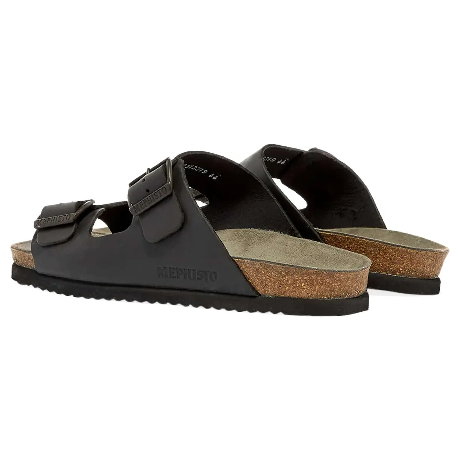 Mephisto Nerio Full Grain Leather Men's Slide Sandals