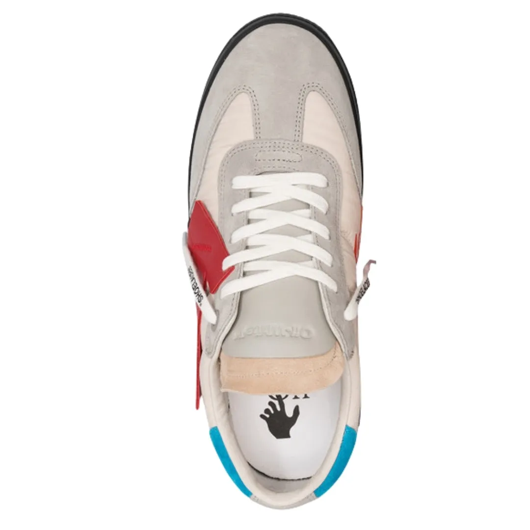 Off-White New Low Vulcanized Suede Grey Sneakers