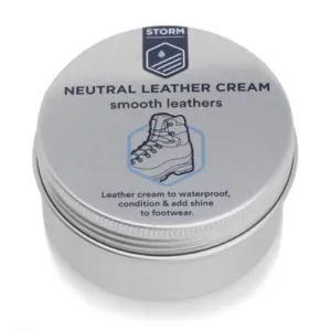 Storm Care Leather Boot Cream for Smooth Leathers