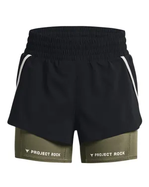 Under Armour Womens Project Rock Leg Day Shorts