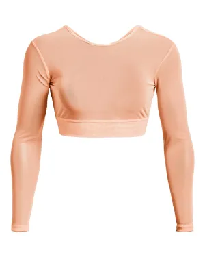 Under Armour Womens Project Rock Sheer Mesh Long Sleeve Shirt