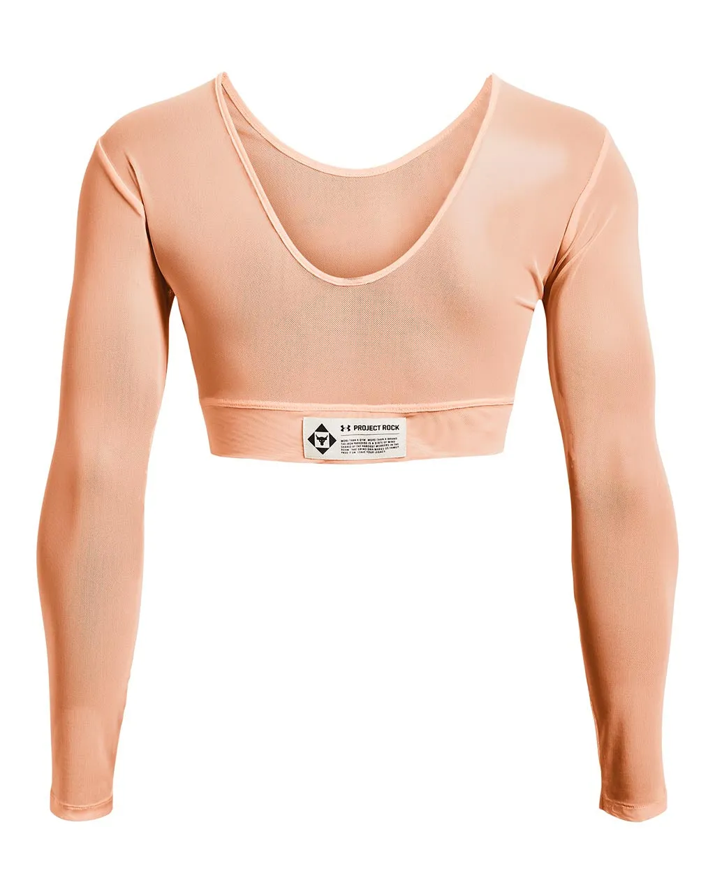 Under Armour Womens Project Rock Sheer Mesh Long Sleeve Shirt