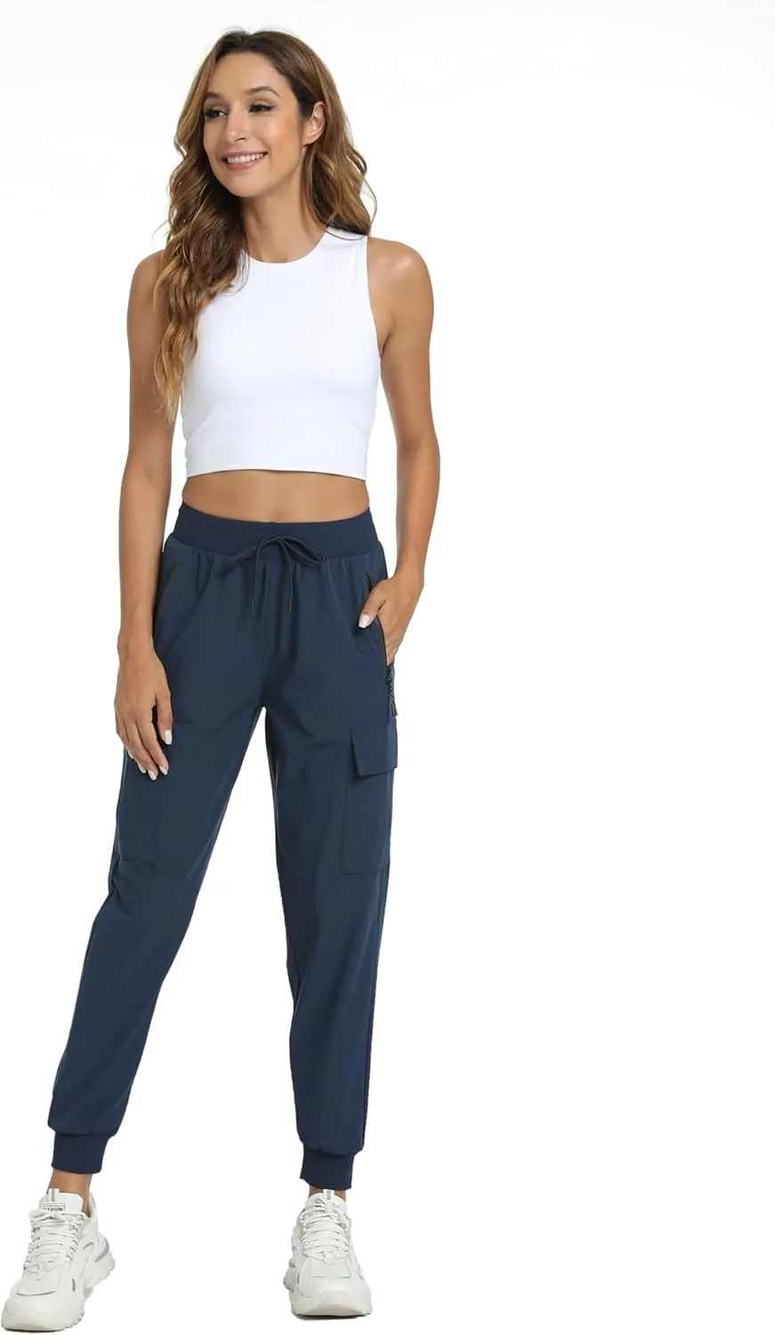 Women's Lightweight Joggers Quick Dry Hiking Running Pants for Athletic Casual Workout Outdoor