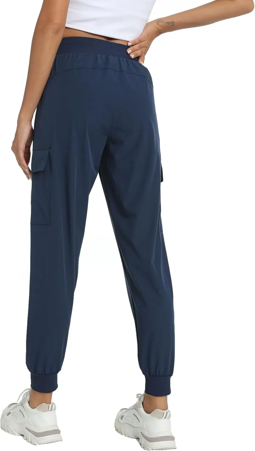 Women's Lightweight Joggers Quick Dry Hiking Running Pants for Athletic Casual Workout Outdoor
