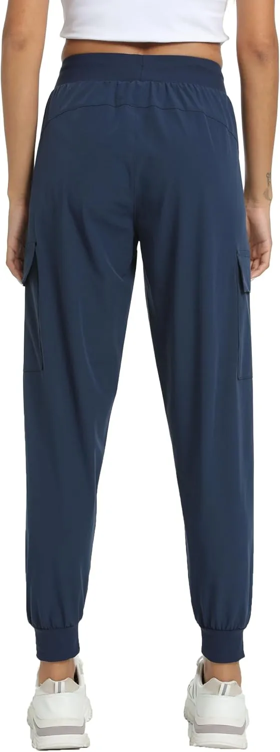 Women's Lightweight Joggers Quick Dry Hiking Running Pants for Athletic Casual Workout Outdoor